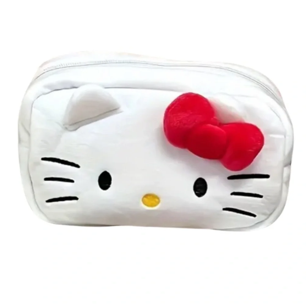 NWT! Hello Kitty Plush Pouch